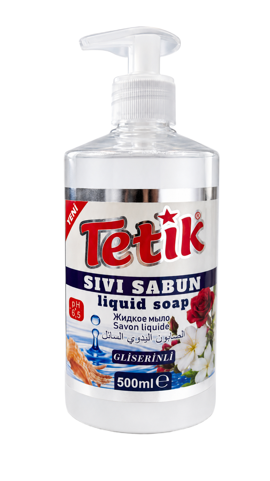 500 Gr. Tetik Hindistan Cevizli Sıvı El Sabunu ( Toptan )